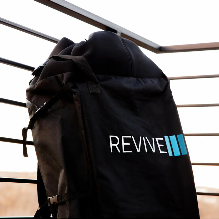 Revive 6 Person Traditional Sauna & Inflatable Barrel Plunge