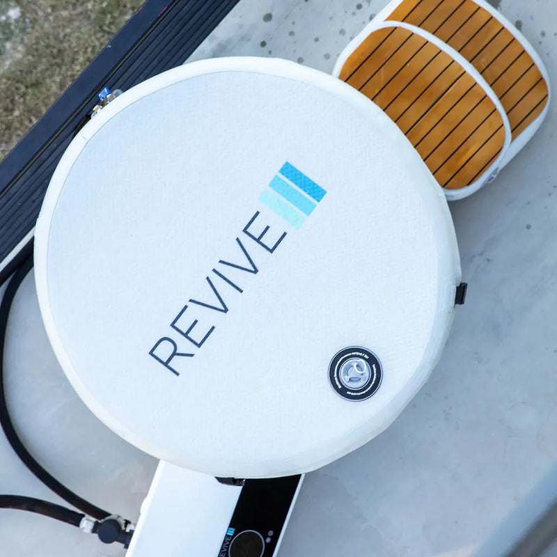 Revive 6 Person Traditional Sauna & Inflatable Barrel Plunge