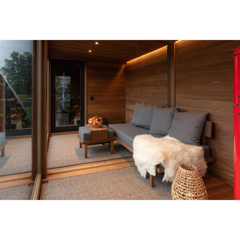 ThermaSol Nordic Misty Outdoor Medium Lounge for Nordic Misty Sauna Cabin