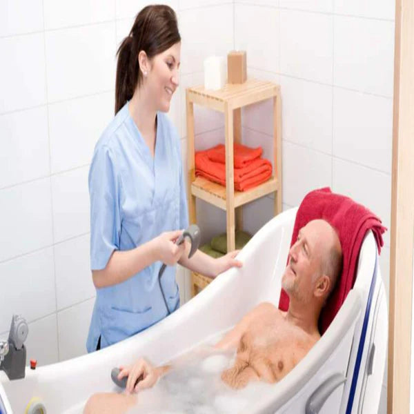 Arjo Parker Patient Bathing System Height-Adjustable Sitting and Recline Bathing