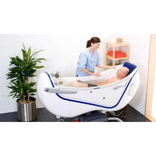 Arjo Parker Patient Bathing System Height-Adjustable Sitting and Recline Bathing