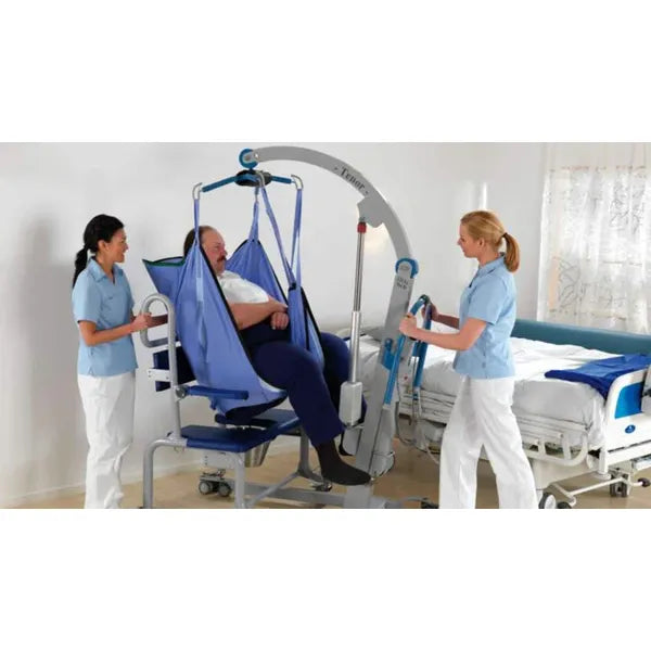 Arjo Tenor Mobile Floor Lifter Arc Style Lift KHA1010  For Larger Patients