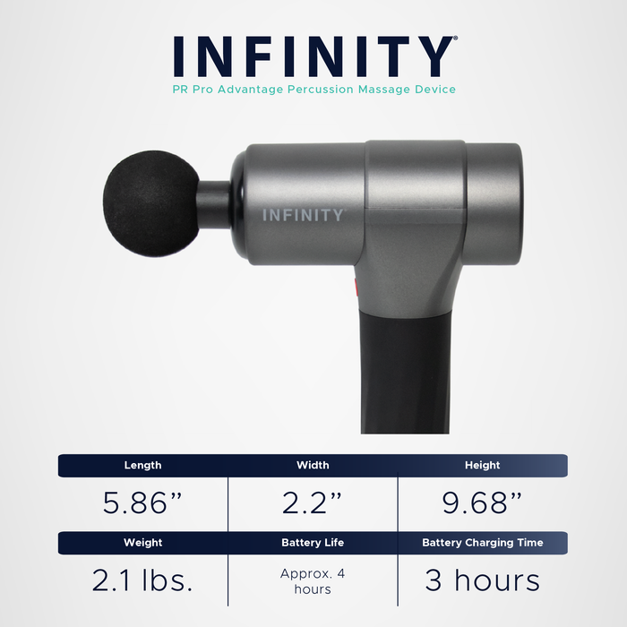 Infinity PR Pro Advantage Percussion Massage Device