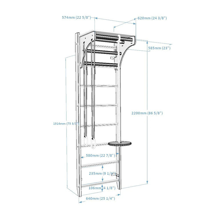 BenchK - Series 1 112 + A204 Wall Bars