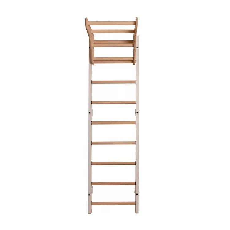 BenchK - Series 7 711 Wall Bars With Wooden Pull Up Bar