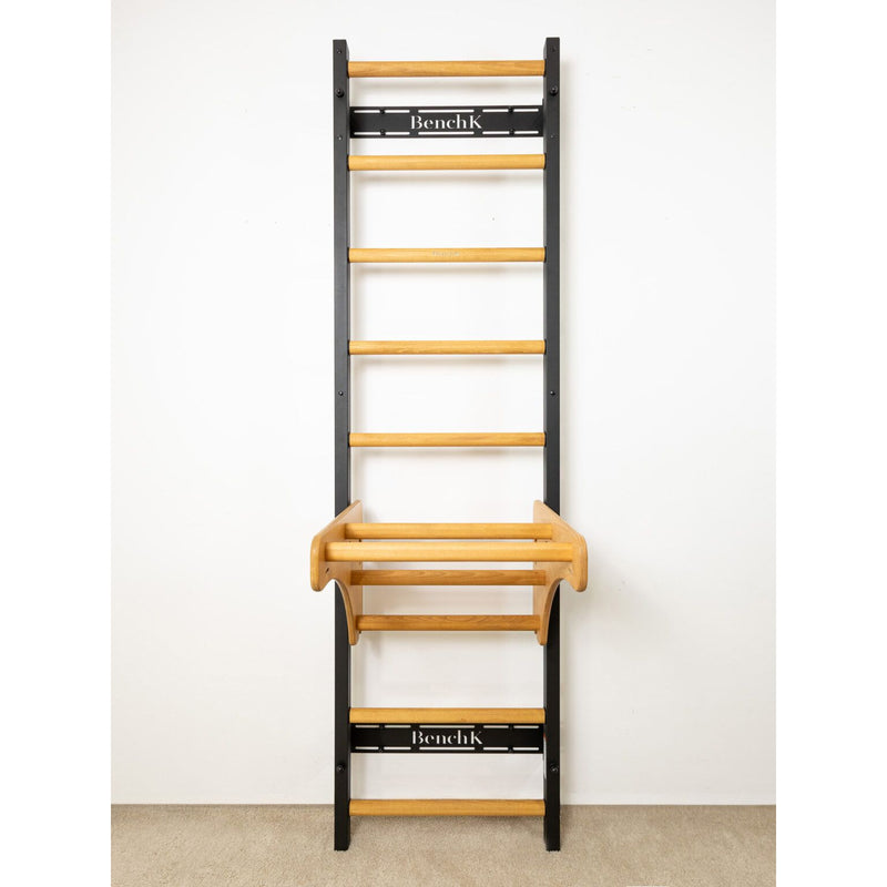 BenchK - Series 7 711 Wall Bars With Wooden Pull Up Bar