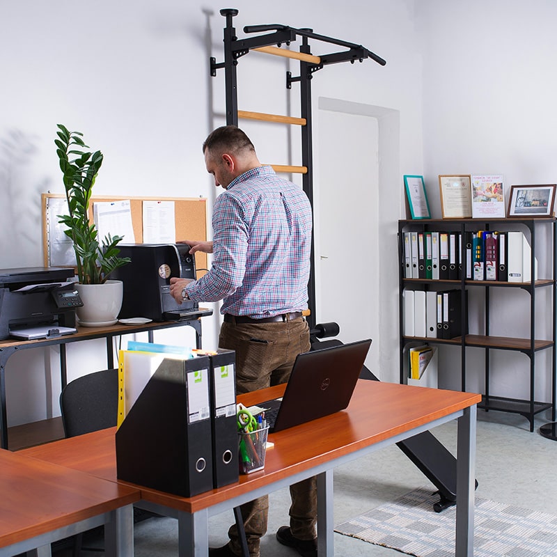 BenchK - Series 5 521 Wall Bars With Fixed Pull-Up Bar
