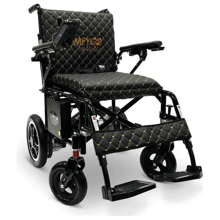 ComfyGO X-7 Lightweight Foldable Electric Wheelchair For Travel