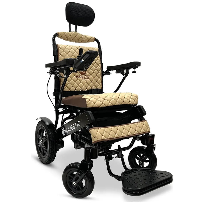 ComfyGo Majestic IQ-9000 Long Range Folding Electric Wheelchair With Optional Auto-Recline