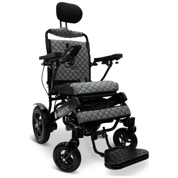 ComfyGo Majestic IQ-9000 Long Range Folding Electric Wheelchair With Optional Auto-Recline