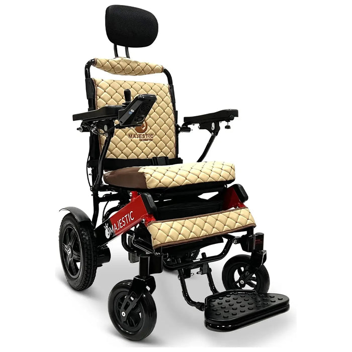 ComfyGo Majestic IQ-9000 Long Range Folding Electric Wheelchair With Optional Auto-Recline