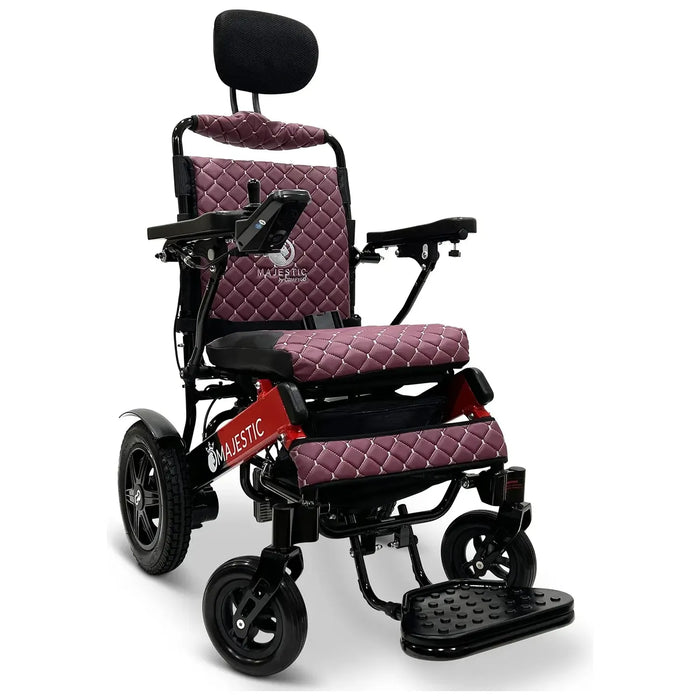 ComfyGo Majestic IQ-9000 Long Range Folding Electric Wheelchair With Optional Auto-Recline