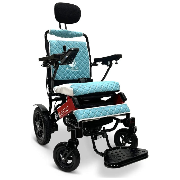 ComfyGo Majestic IQ-9000 Long Range Folding Electric Wheelchair With Optional Auto-Recline