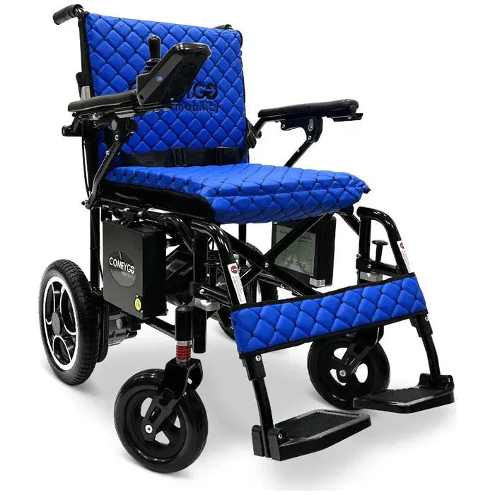 ComfyGO X-7 Lightweight Foldable Electric Wheelchair For Travel