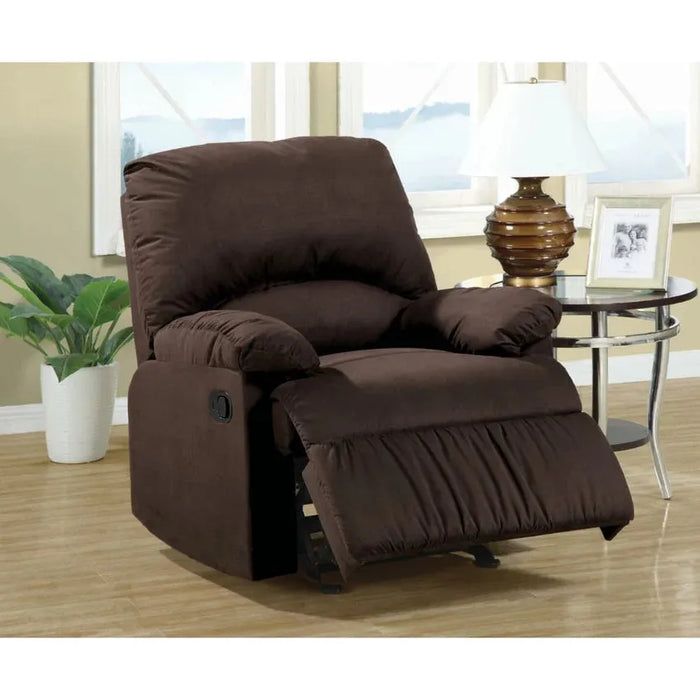 Harmonic Frequency Massage Microfiber Recliner