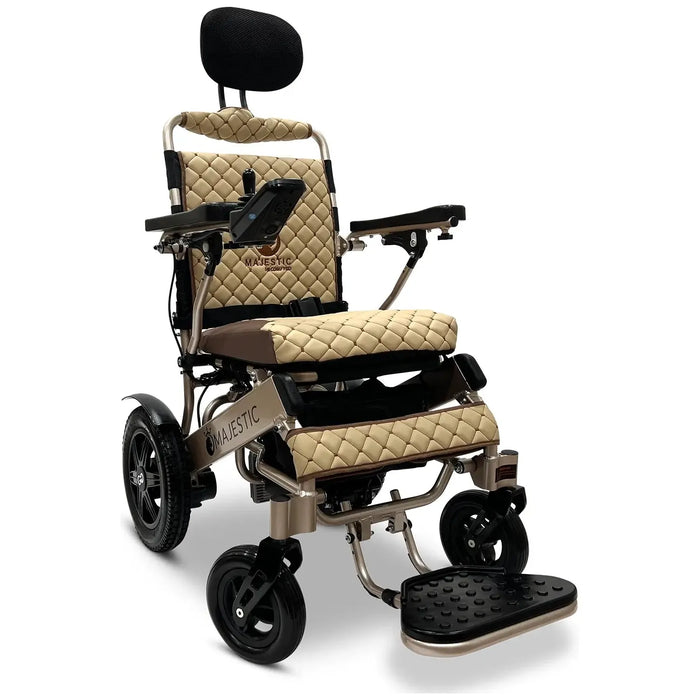 ComfyGo Majestic IQ-9000 Long Range Folding Electric Wheelchair With Optional Auto-Recline