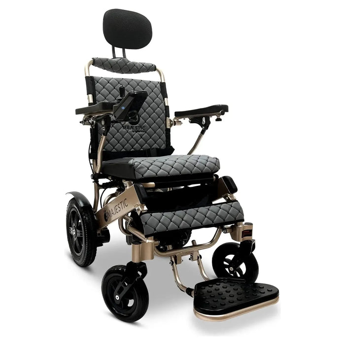 ComfyGo Majestic IQ-9000 Long Range Folding Electric Wheelchair With Optional Auto-Recline