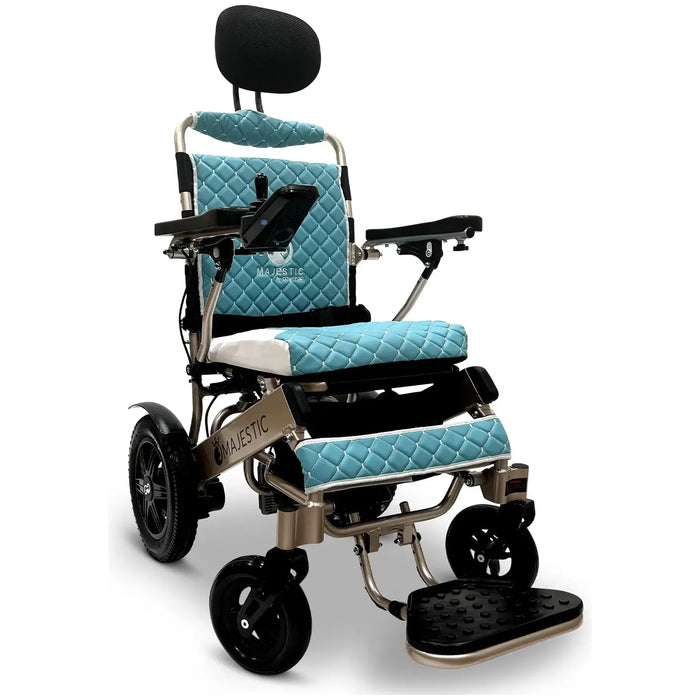 ComfyGo Majestic IQ-9000 Long Range Folding Electric Wheelchair With Optional Auto-Recline