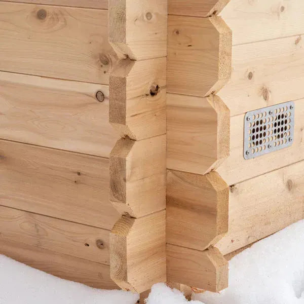 Dundalk CT Granby 3 Person Outdoor Sauna CTC66W