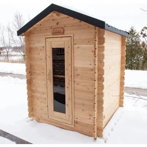 Dundalk CT Granby 3 Person Outdoor Sauna CTC66W