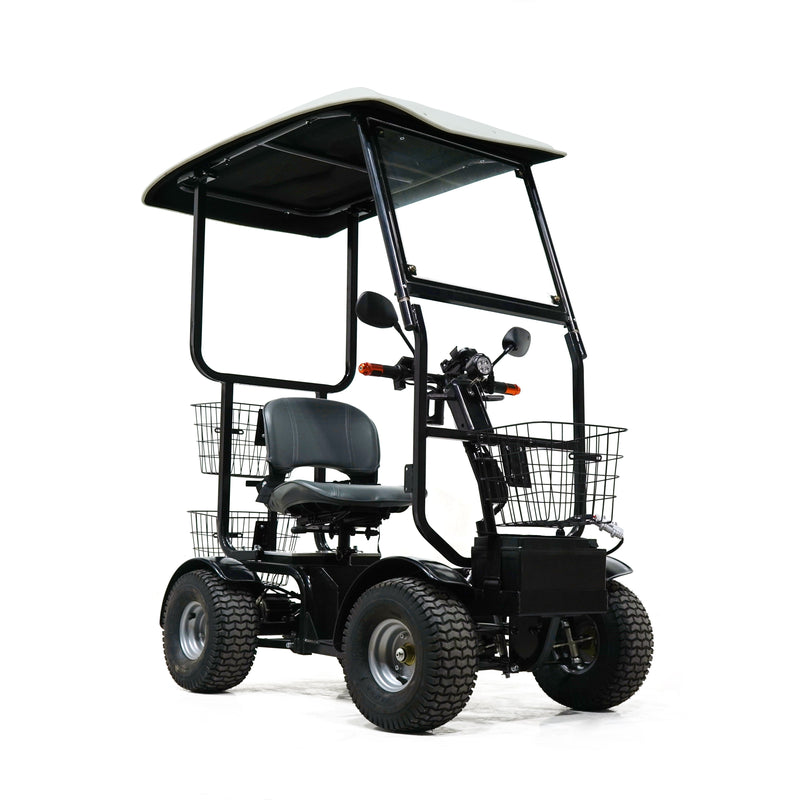 Green Transporter Golf Mobility Scooter 4-Wheel Design - Cheetah Ninja