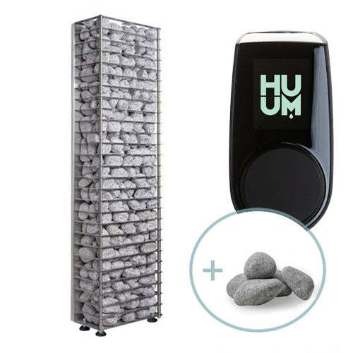 HUUM CLIFF Mini 4STU Pkg CLIFF Mini Series 4kW Sauna Heater Package