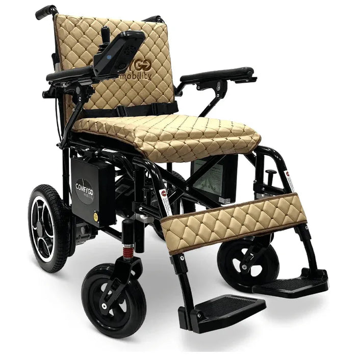 ComfyGO X-7 Lightweight Foldable Electric Wheelchair For Travel