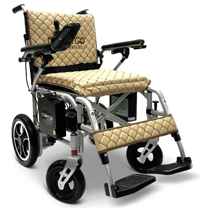 ComfyGO X-7 Lightweight Foldable Electric Wheelchair For Travel