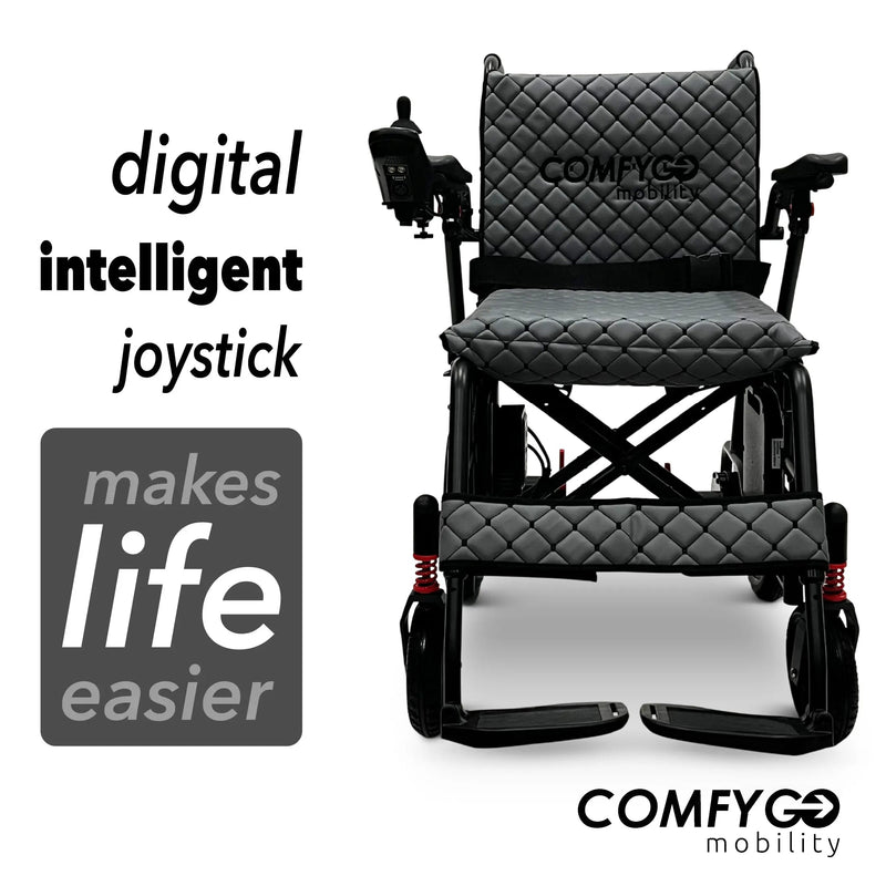 X-7 ComfyGO Ultra-Lightweight Dual Battery Electric Wheelchair
