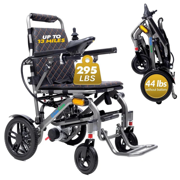 Glide Care G-5 Lightweight Foldable Electric Wheelchair