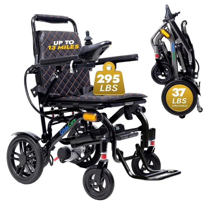 Glide Care G-5 Lightweight Foldable Electric Wheelchair