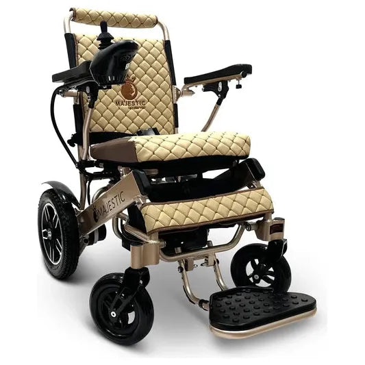 ComfyGo IQ-8000 MAJESTIC Folding Lightweight Electric Wheelchair