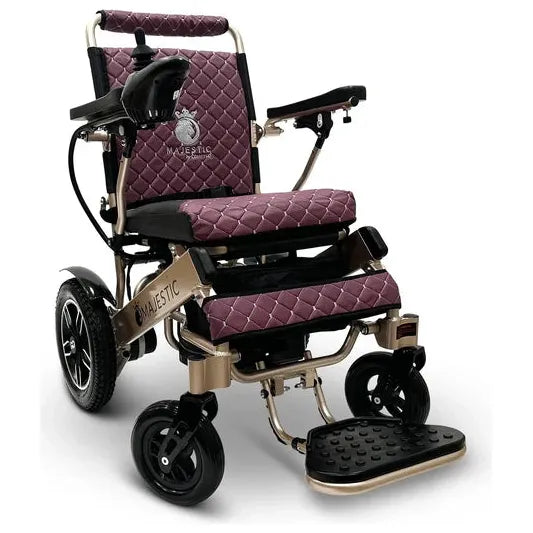 ComfyGo IQ-8000 MAJESTIC Folding Lightweight Electric Wheelchair