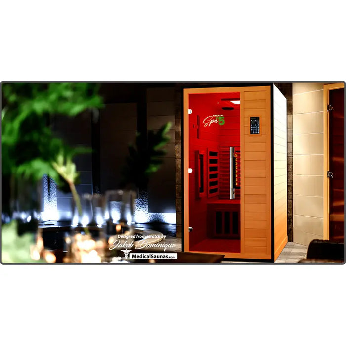 Medical Saunas Commercial Spa 485 1 Person Infrared