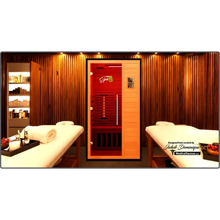 Medical Saunas Commercial Spa 485 1 Person Infrared