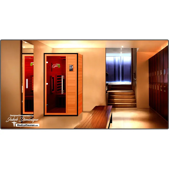 Medical Saunas Commercial Spa 485 1 Person Infrared