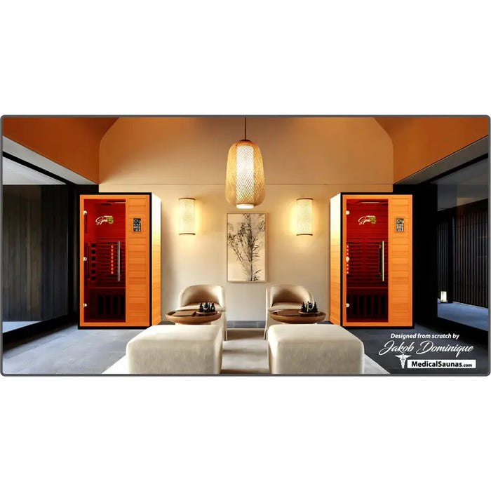 Medical Saunas Commercial Spa 485 1 Person Infrared