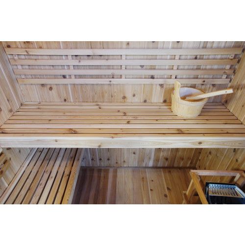 Sunray The Hampton 3 Person Indoor Traditional Sauna Double Bench