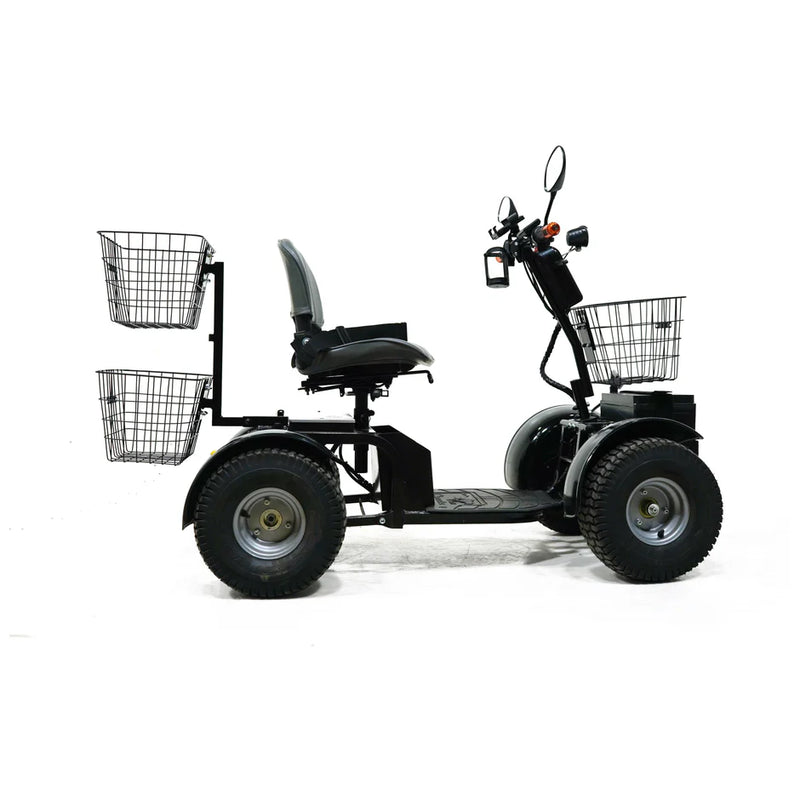 Green Transporter Golf Mobility Scooter 4-Wheel Design - Cheetah Ninja