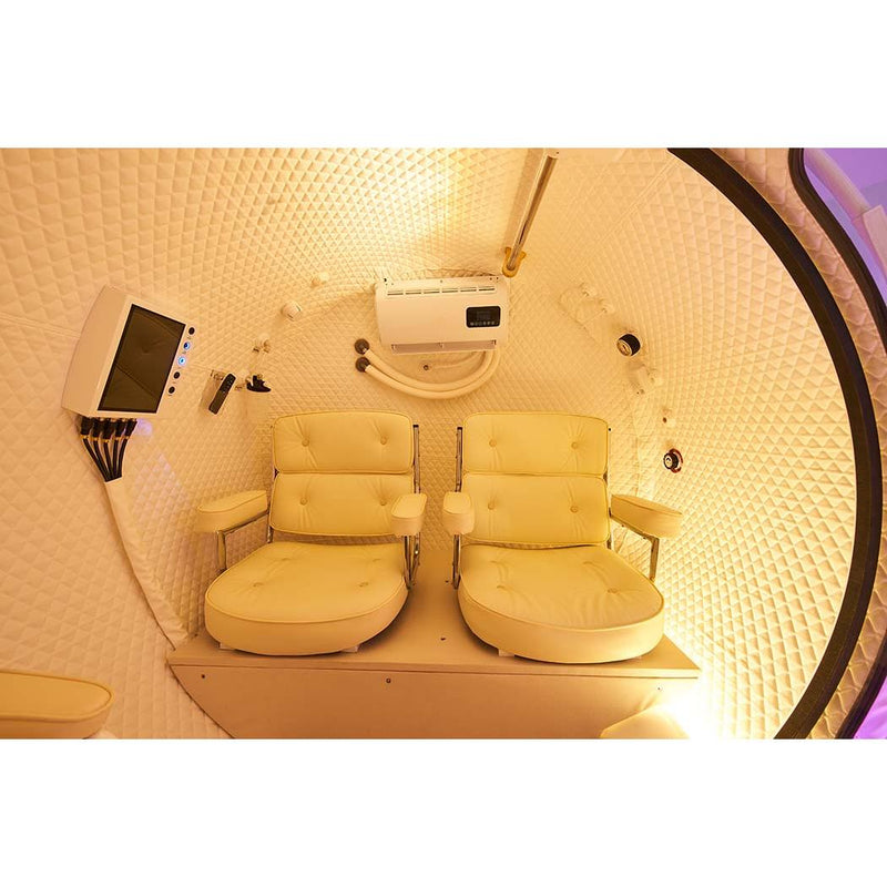 Oxygen Health Systems 64″D Hyperbaric Oxygen Chamber Hard Shell Multiplace M5500 2.0 ATA