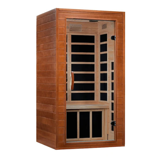 Dynamic Avila Elite 1-2-Person Ultra Low EMF FAR Infrared Sauna (Canadian Hemlock)
