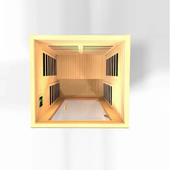 Dynamic Avila 1-2-Person Low EMF FAR Infrared Sauna (Canadian Hemlock)
