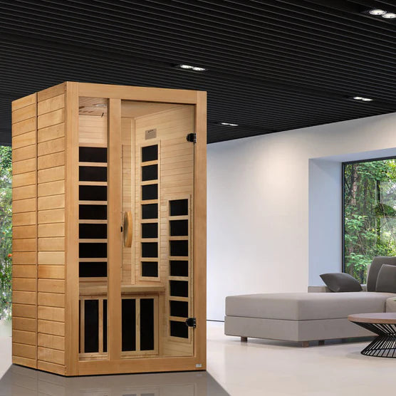 Dynamic Gracia Elite 1-2 Person Ultra Low EMF FAR Infrared Sauna