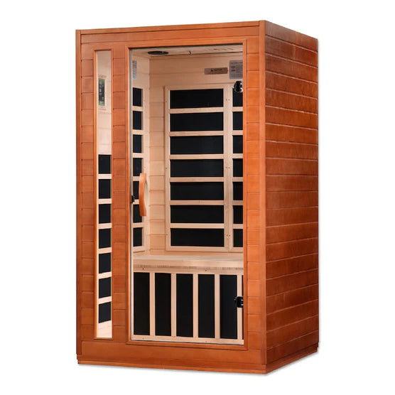 Dynamic Cardoba Elite 2-Person Ultra Low EMF FAR Infrared Sauna (Canadian Hemlock)