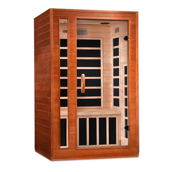 Dynamic Cordoba 2-Person Low EMF FAR Infrared Sauna (Canadian Hemlock)
