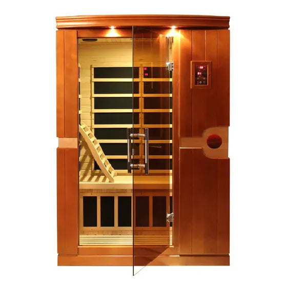 Dynamic Venice Elite 2-Person Ultra Low EMF FAR Infrared Sauna (Canadian Hemlock)