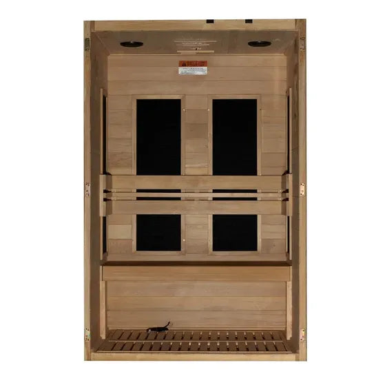 Dynamic Lucca Elite 2 Person Ultra Low EMF FAR Infrared Sauna