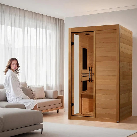 Dynamic Lucca Elite 2 Person Ultra Low EMF FAR Infrared Sauna