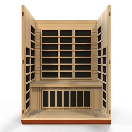 Dynamic Bellagio 3-Person Low EMF FAR Infrared Sauna (Canadian Hemlock)
