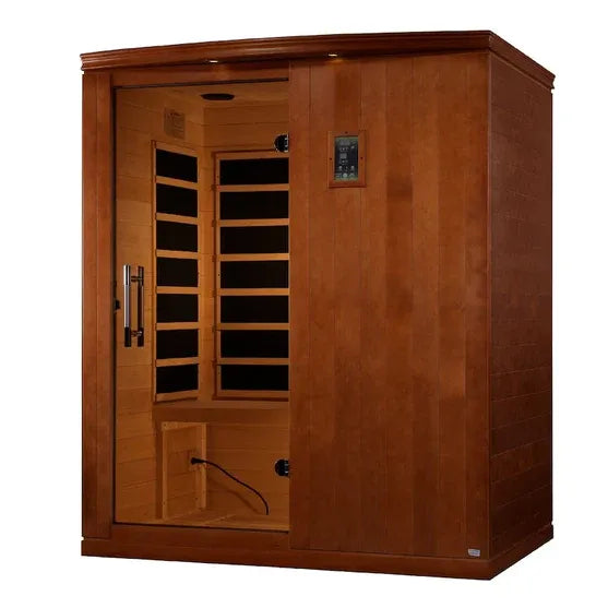 Dynamic Madrid Limited Elite 3 Person Ultra Low EMF FAR Infrared Sauna